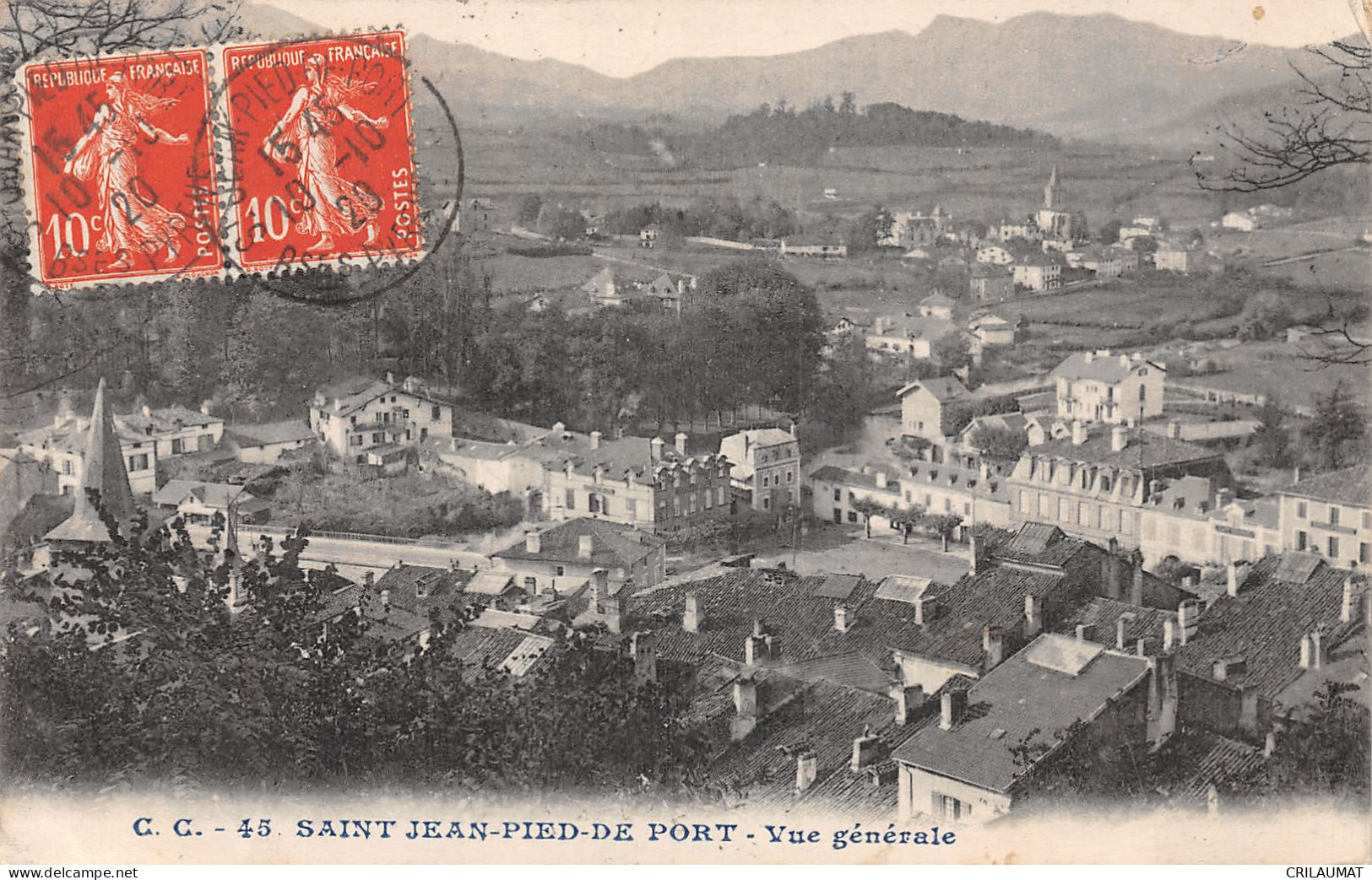 64-SAINT JEAN PIED DE PORT-N°T2938-A/0289 - Saint Jean Pied De Port