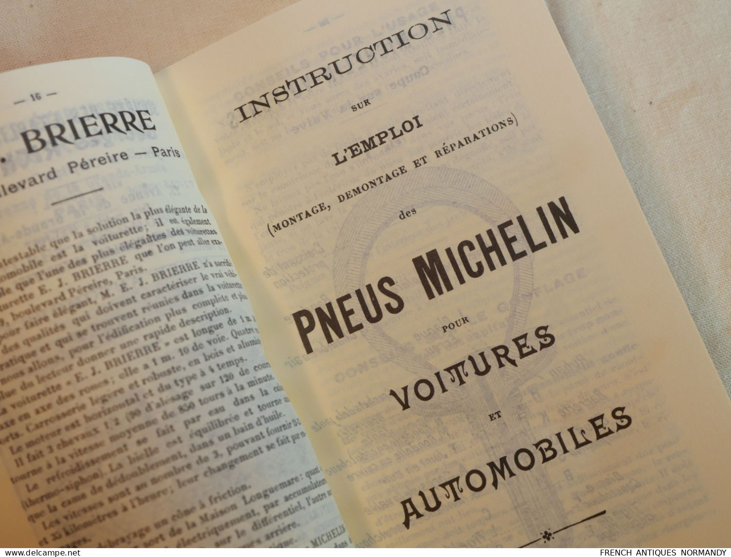 MICHELIN 1900 - GUIDE MICHELIN ROUGE - REPRODUCTION - Copie Très Bon état REF 1 - 1901-1940