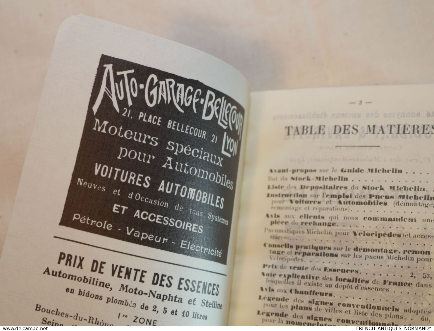 MICHELIN 1900 - GUIDE MICHELIN ROUGE - REPRODUCTION - copie très bon état REF 1