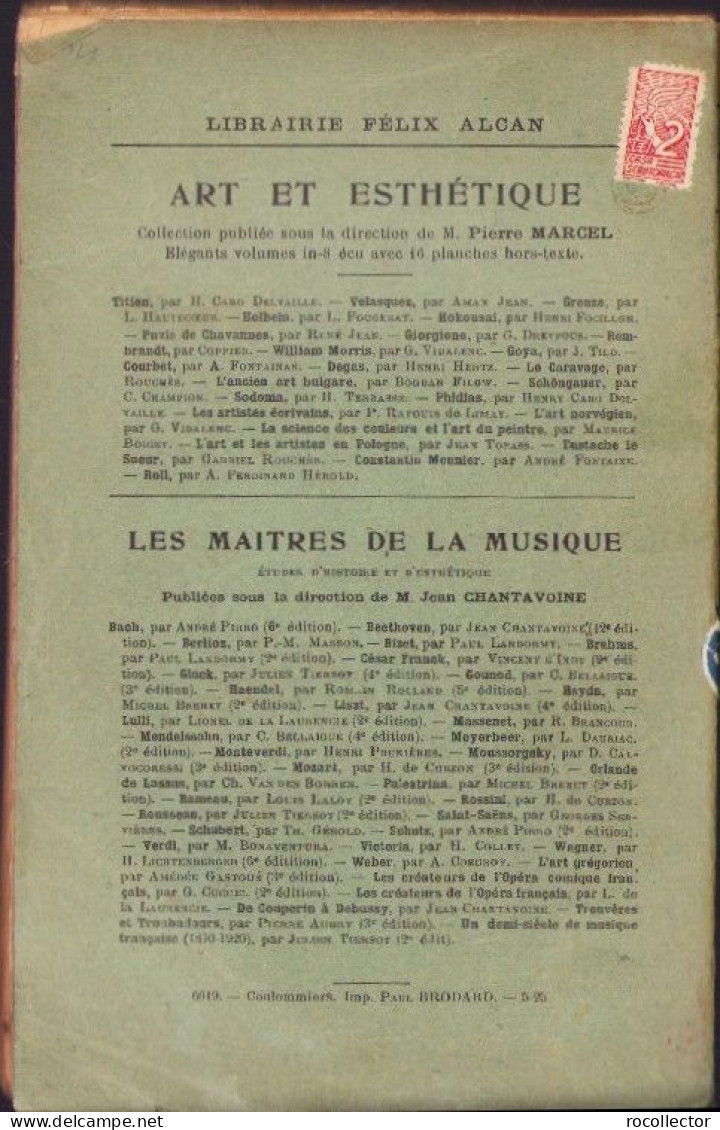 L’origine Et Les Destinees De L’art Par G Seailles 1925 C3871N - Libri Vecchi E Da Collezione