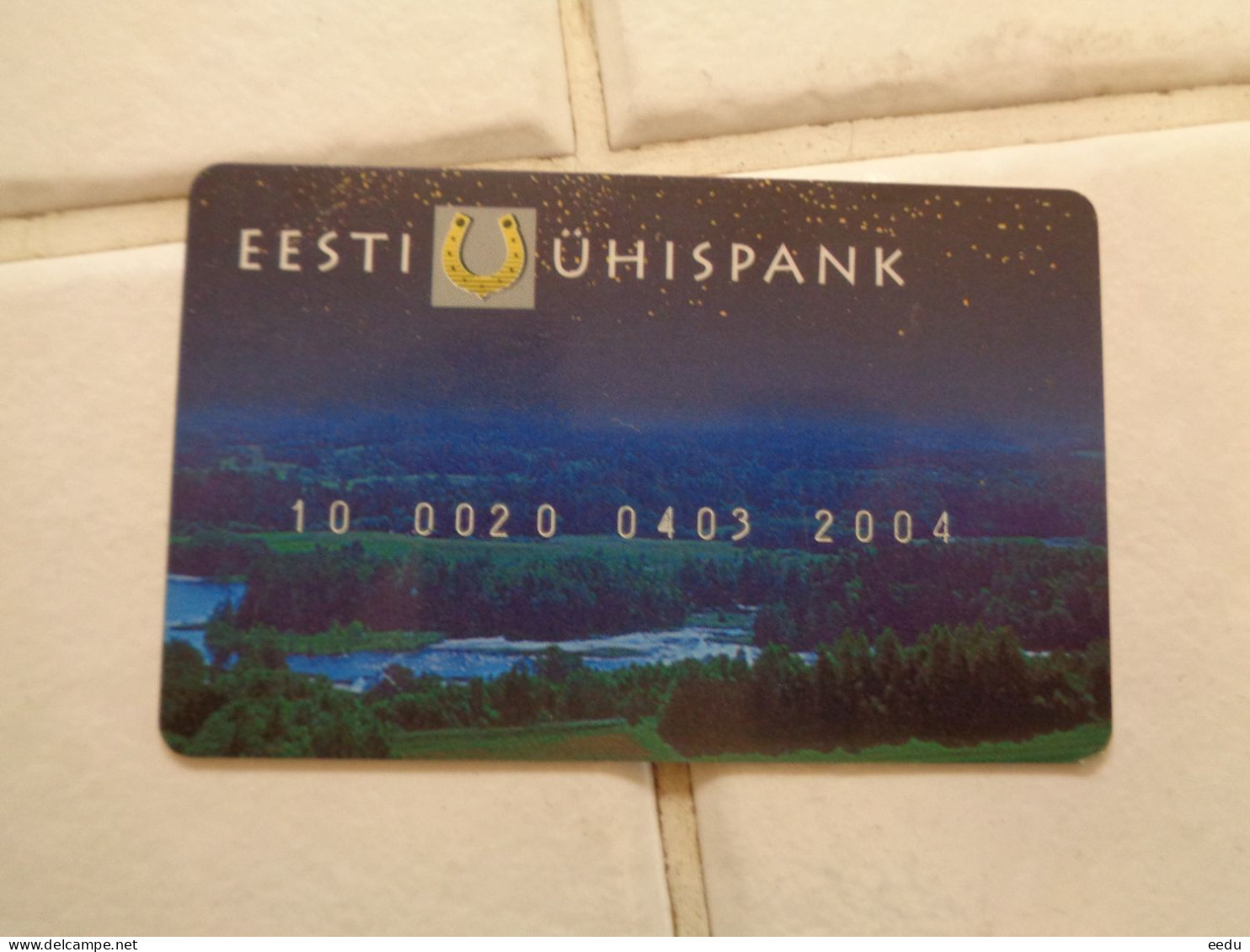 Estonia Bank Card - Cartes De Crédit (expiration Min. 10 Ans)