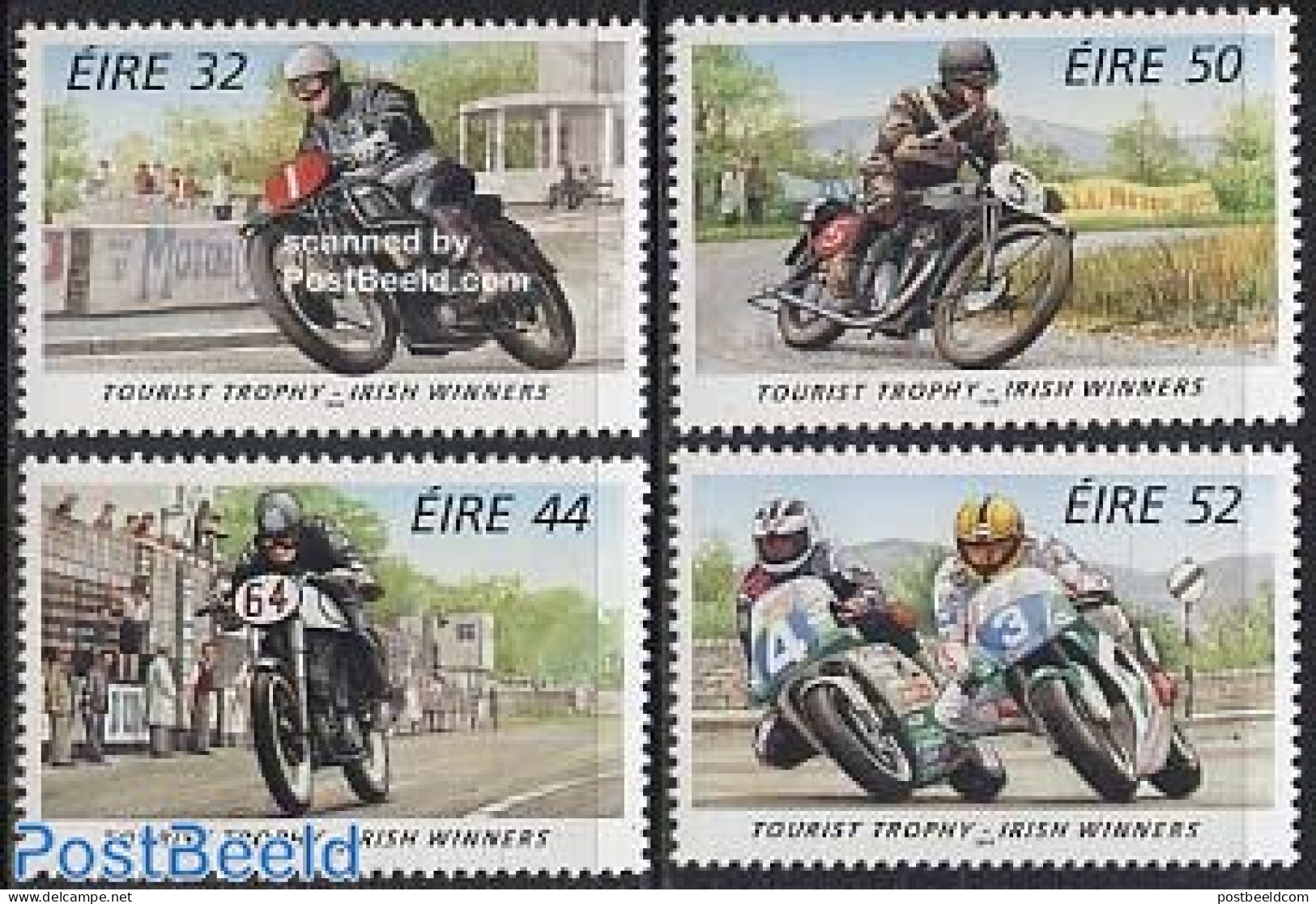 Ireland 1996 Motor Races 4v, Mint NH, Sport - Transport - Various - Sport (other And Mixed) - Motorcycles - Joint Issues - Unused Stamps