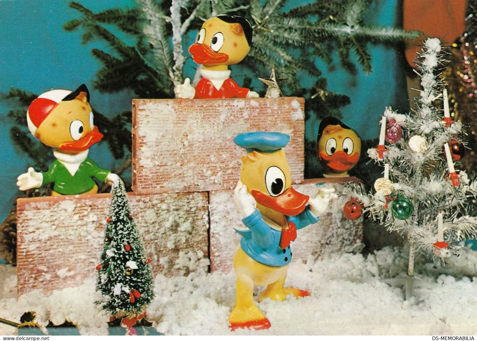 Disney - Donald Duck & Nephews Old Postcard - Sonstige & Ohne Zuordnung