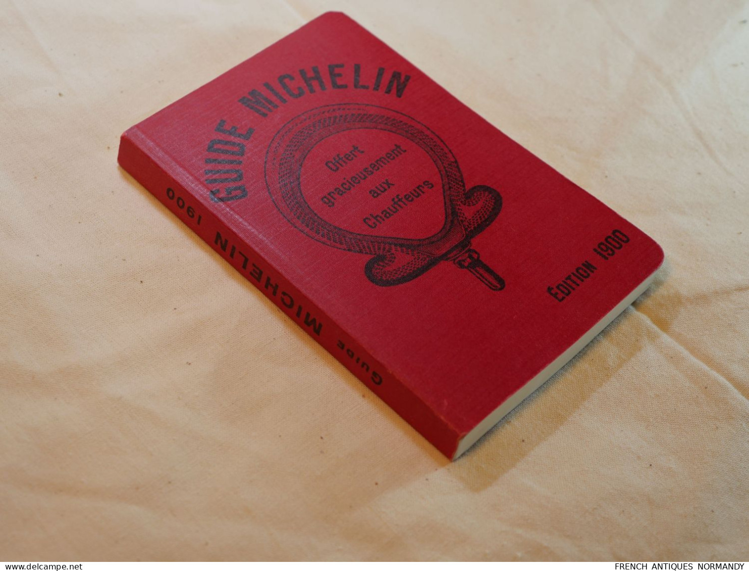 MICHELIN 1900 - GUIDE MICHELIN ROUGE - REPRODUCTION - Copie Très Bon état REF 2 - 1901-1940