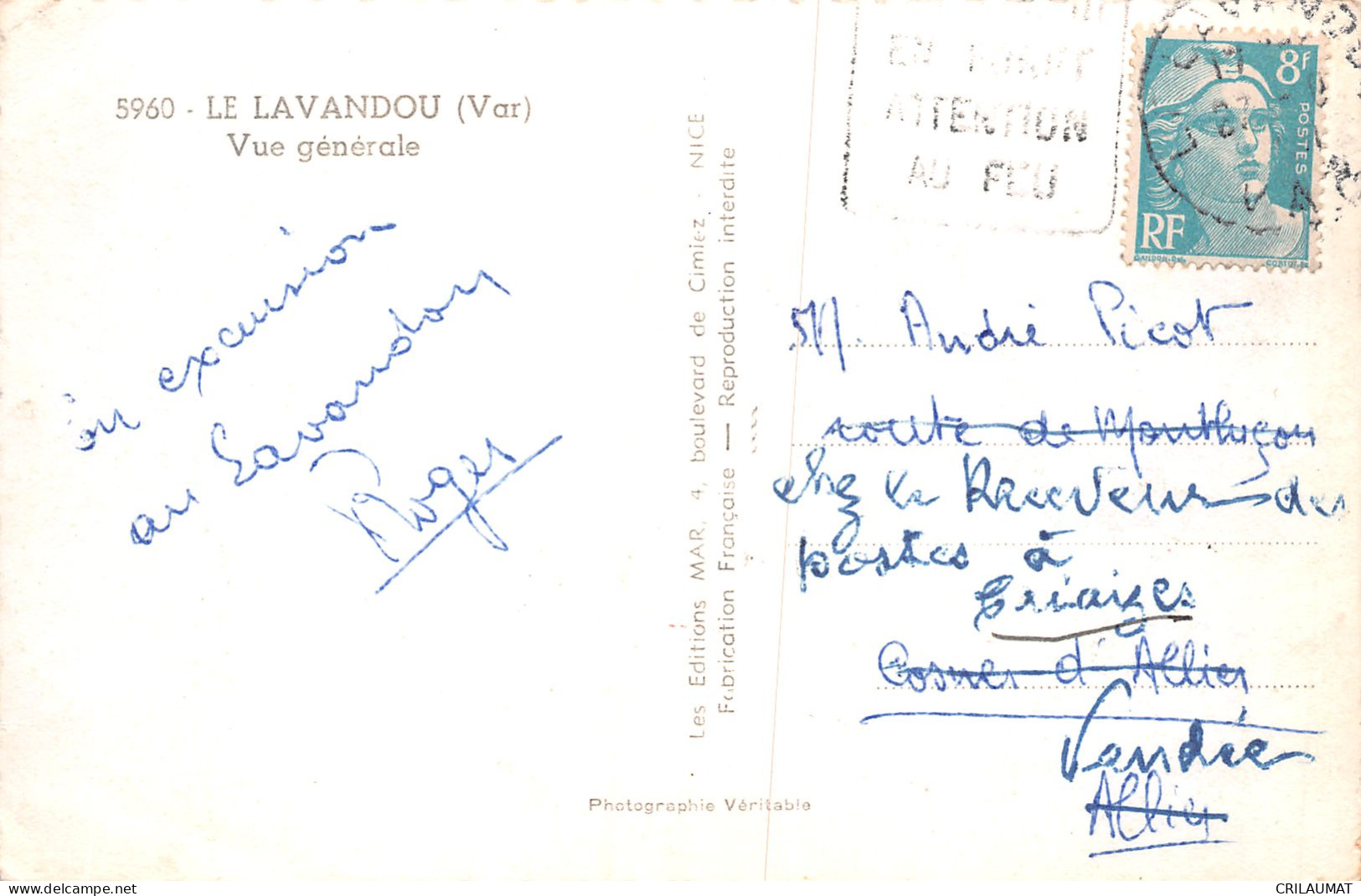 83-LE LAVANDOU-N°T2938-F/0397 - Le Lavandou