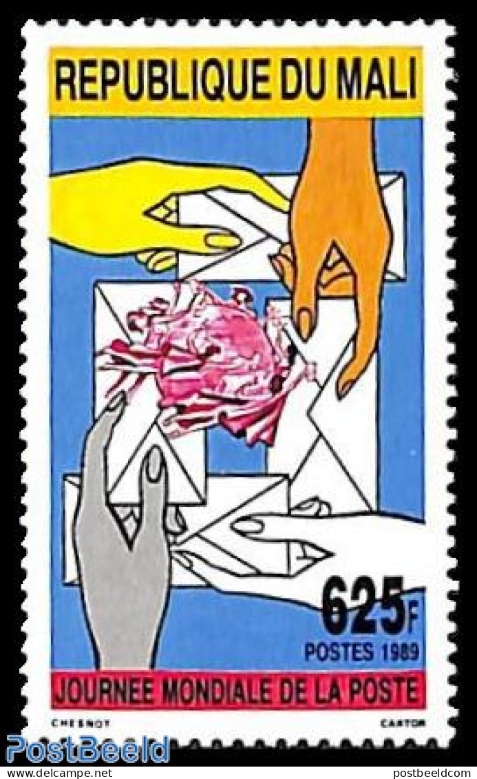 Mali 1989 World Postal Day 1v, Mint NH, U.P.U. - U.P.U.