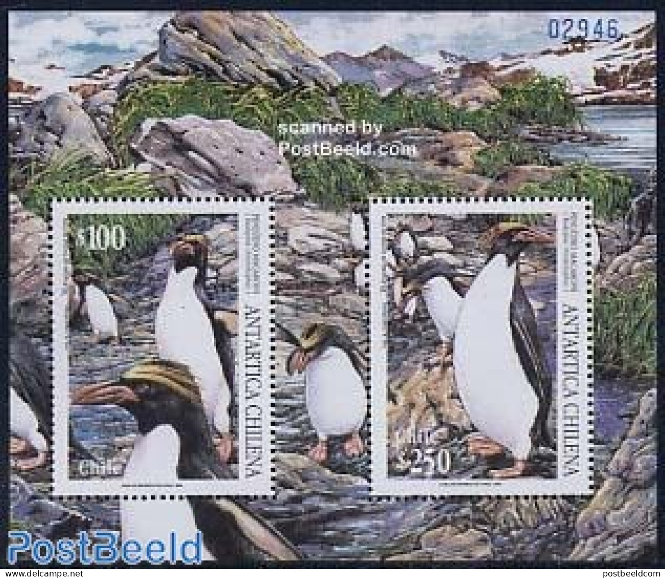 Chile 1995 Penguin S/s, Mint NH, Nature - Birds - Penguins - Cile