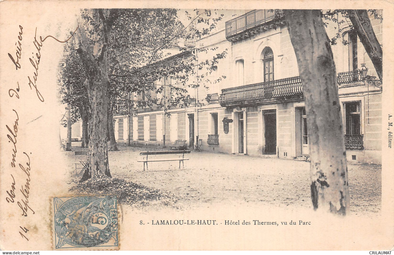 34-LAMALOU LES BAINS-N°T2938-E/0119 - Lamalou Les Bains