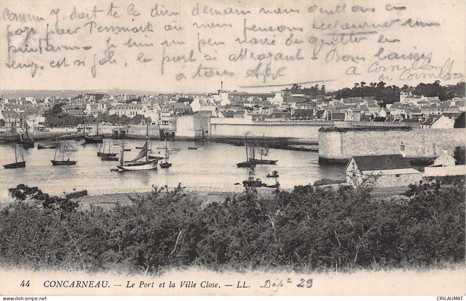 29-CONCARNEAU-N°T2938-D/0343 - Concarneau