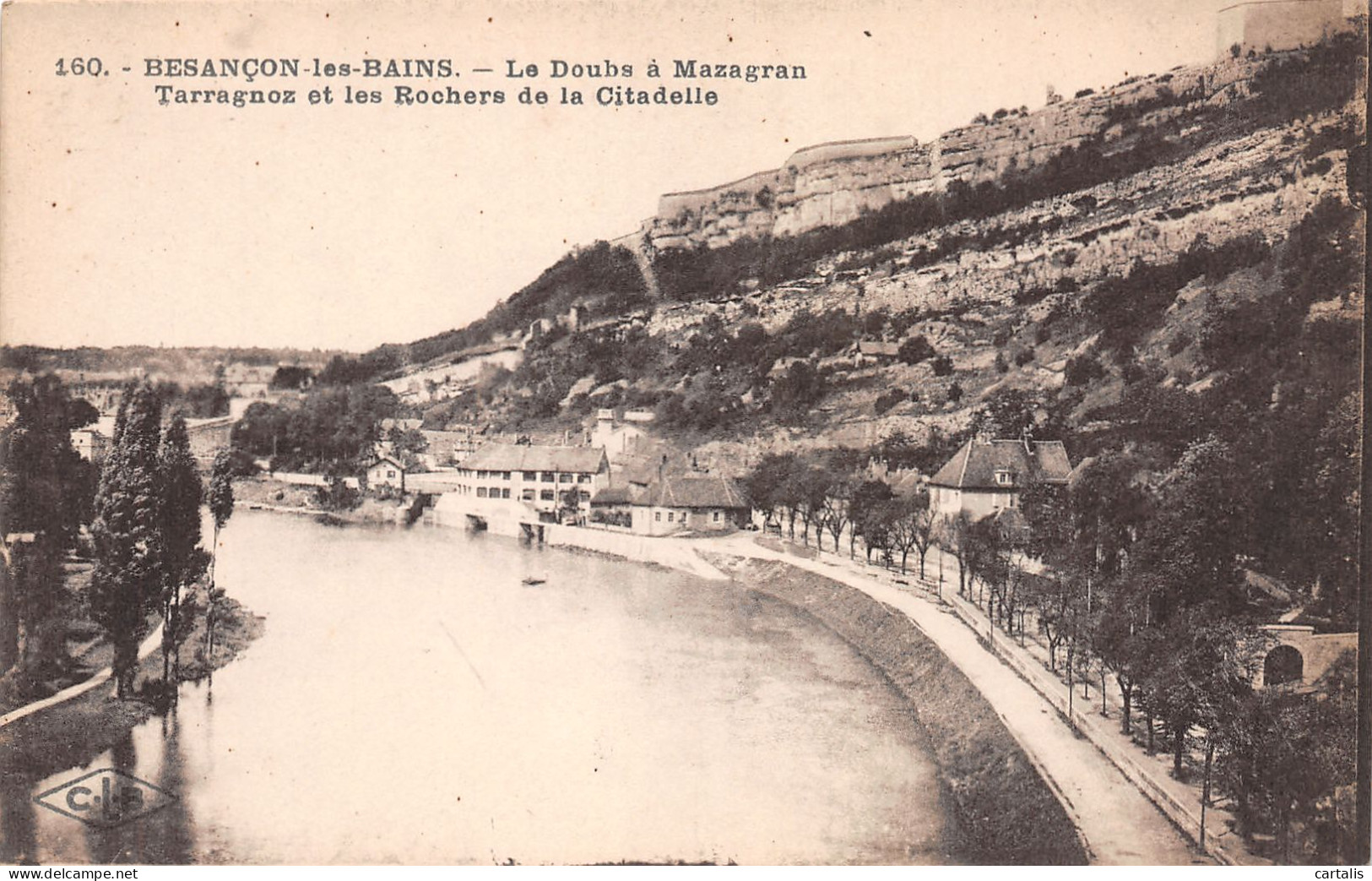 25-BESANCON LES BAINS-N°3880-B/0079 - Besancon