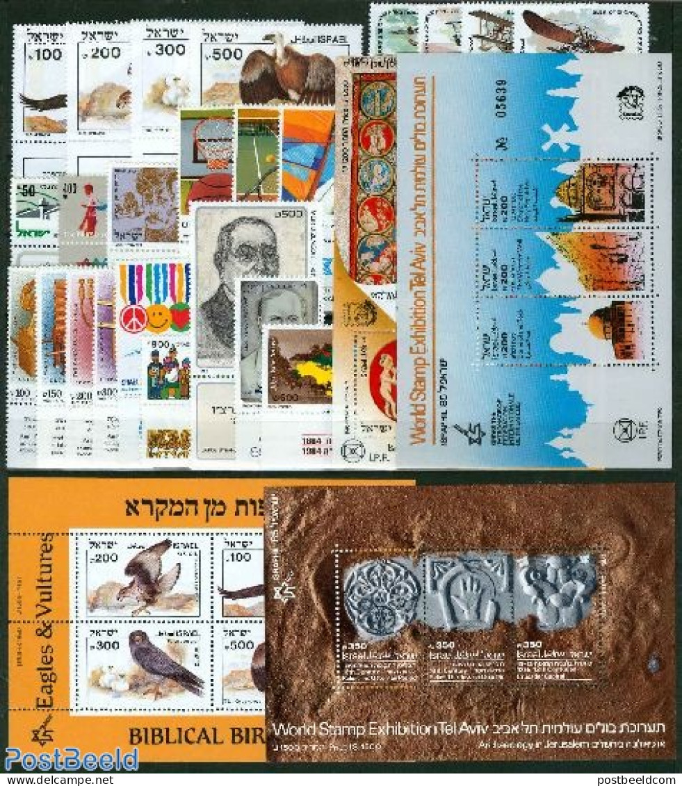 Israel 1985 Yearset 1985, Complete, 23v, Mint NH, Various - Yearsets (by Country) - Neufs (avec Tabs)