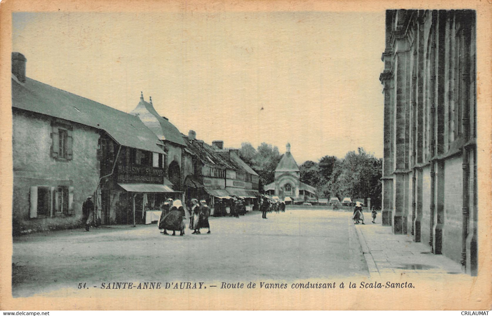 56-SAINTE ANNE D AURAY-N°T2939-A/0105 - Sainte Anne D'Auray