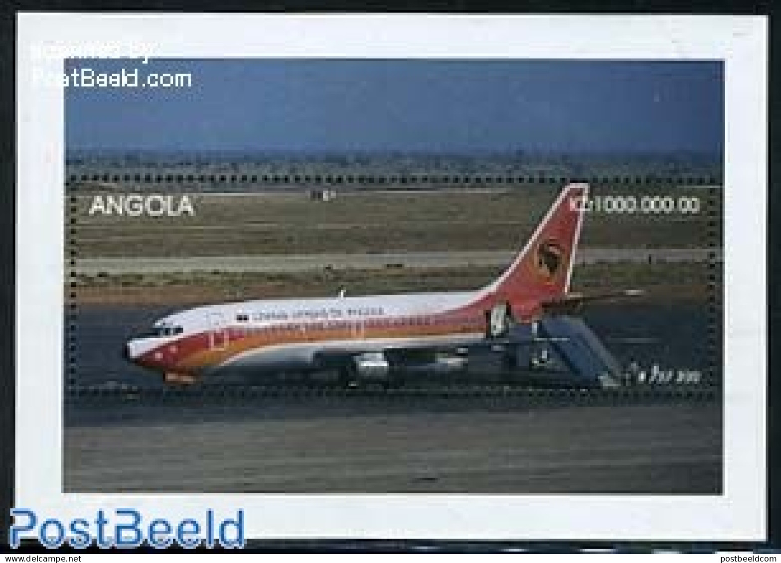 Angola 1999 Boeing 737 S/s, Mint NH, Transport - Aircraft & Aviation - Airplanes
