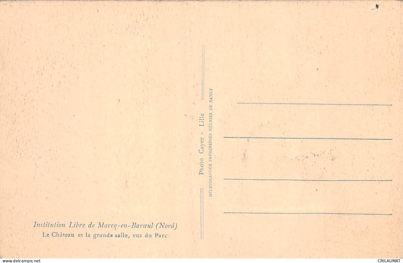 59-MARCQ EN BAROEUL-N°T2938-G/0373 - Marcq En Baroeul