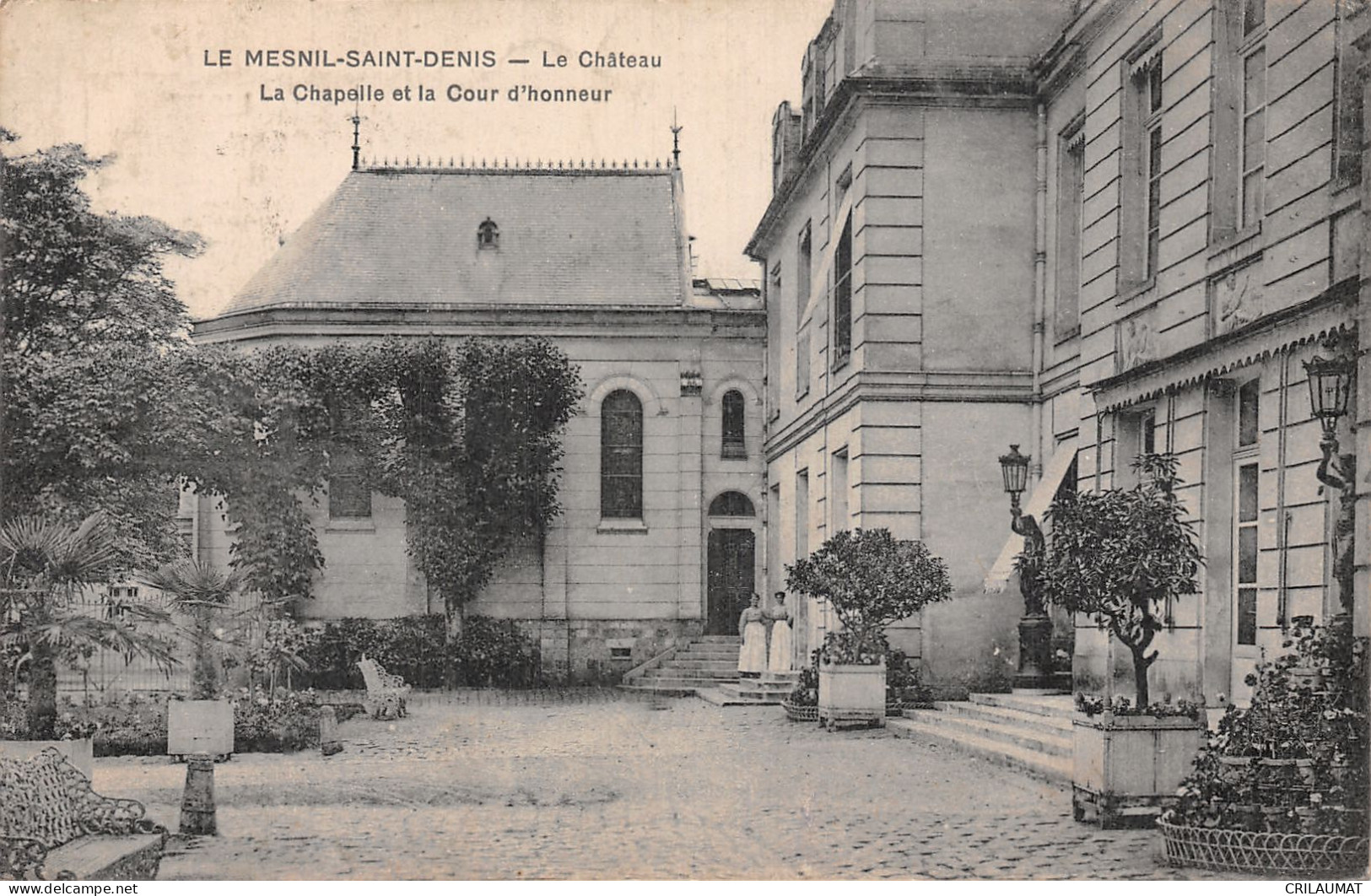 78-LE MESNIL SAINT DENIS-N°T2938-G/0261 - Le Mesnil Saint Denis