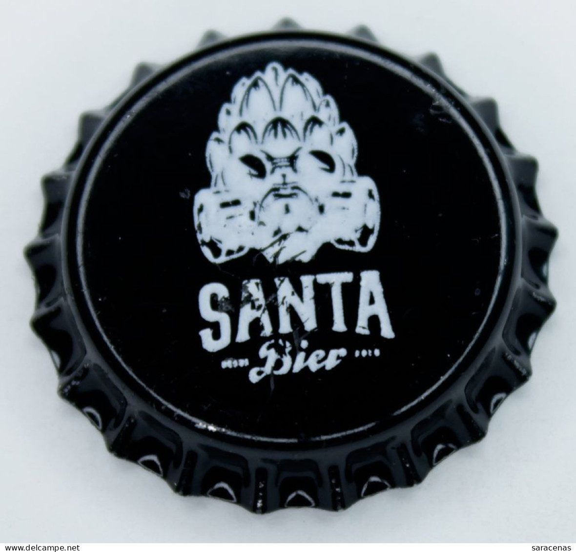 Unused Brazil Santa Bier Beer Beer Bottle Cap - Bière