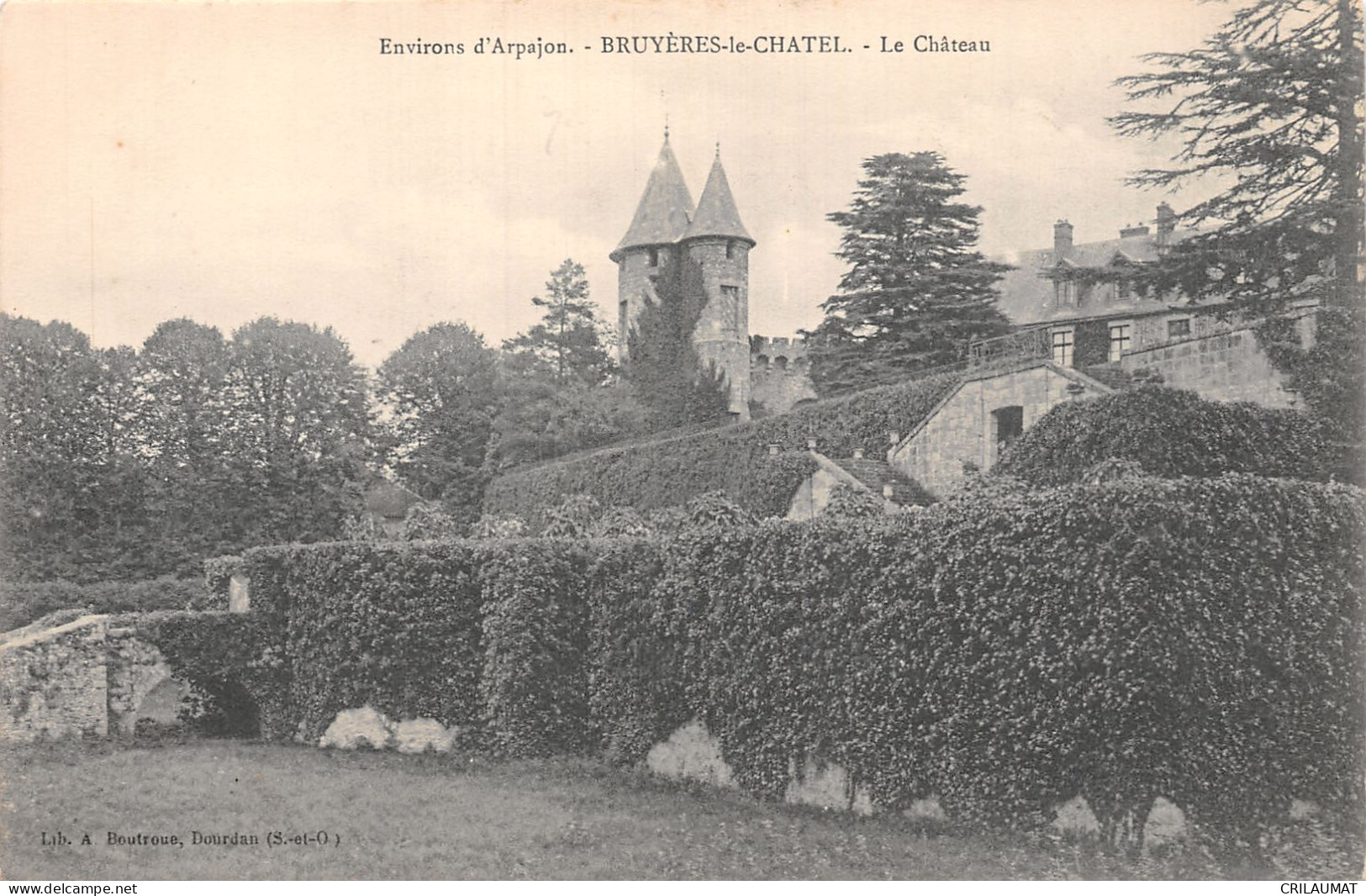 91-BRUYERES LE CHATEL-N°T2939-B/0311 - Bruyeres Le Chatel