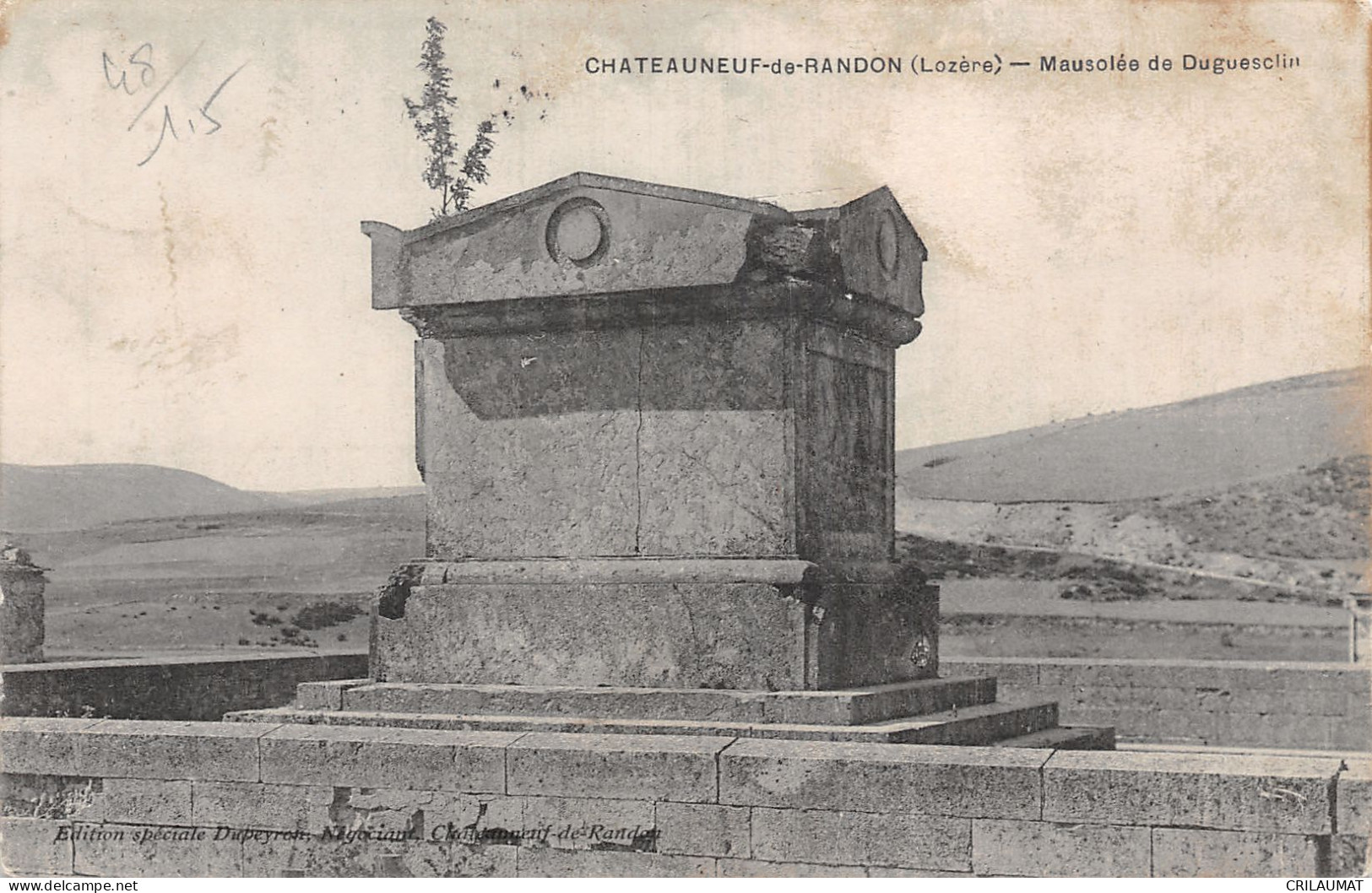 48-CHATEAUNEUF DE RANDON-N°T2939-B/0165 - Chateauneuf De Randon