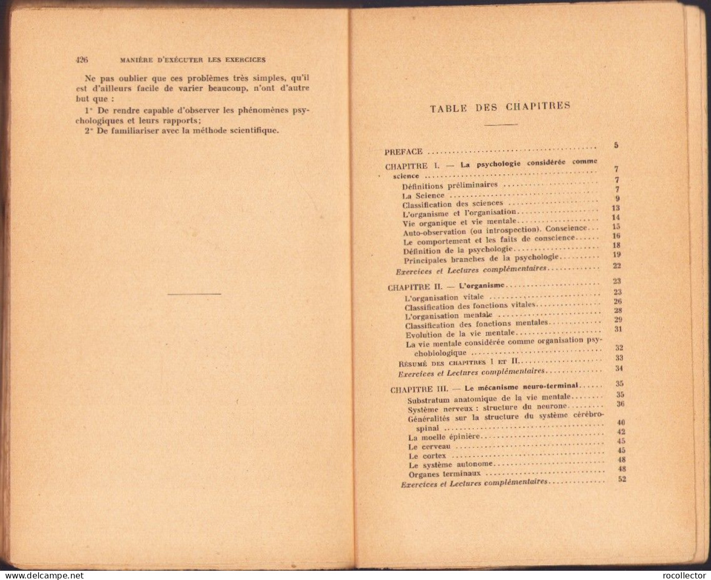 Precis De Psychologie Par Howard Warren 1923 C3865N - Libros Antiguos Y De Colección