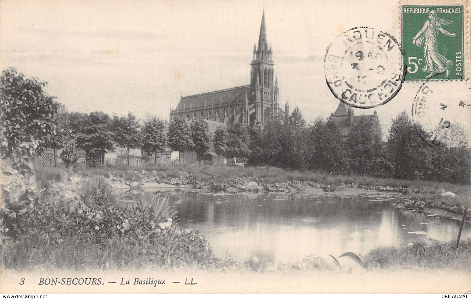 76-BONSECOURS-N°T2939-F/0029 - Bonsecours