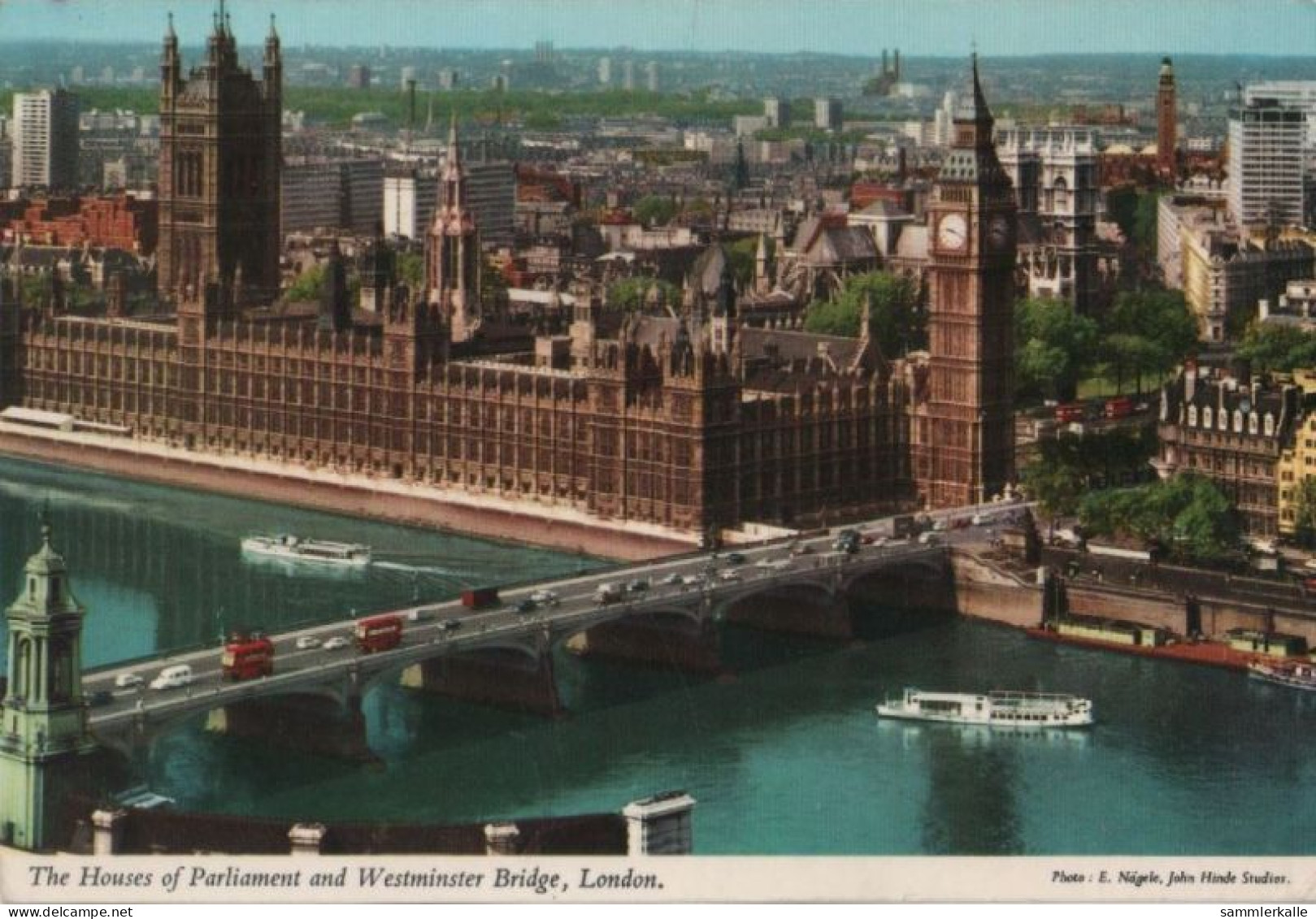 93037 - Grossbritannien - London - Houses Of Parliament - 1974 - Autres & Non Classés