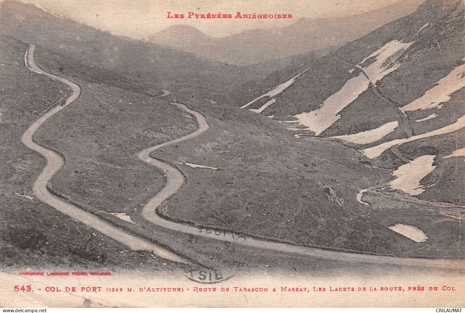 09-COL DE PORT-N°T2939-D/0383 - Andere & Zonder Classificatie