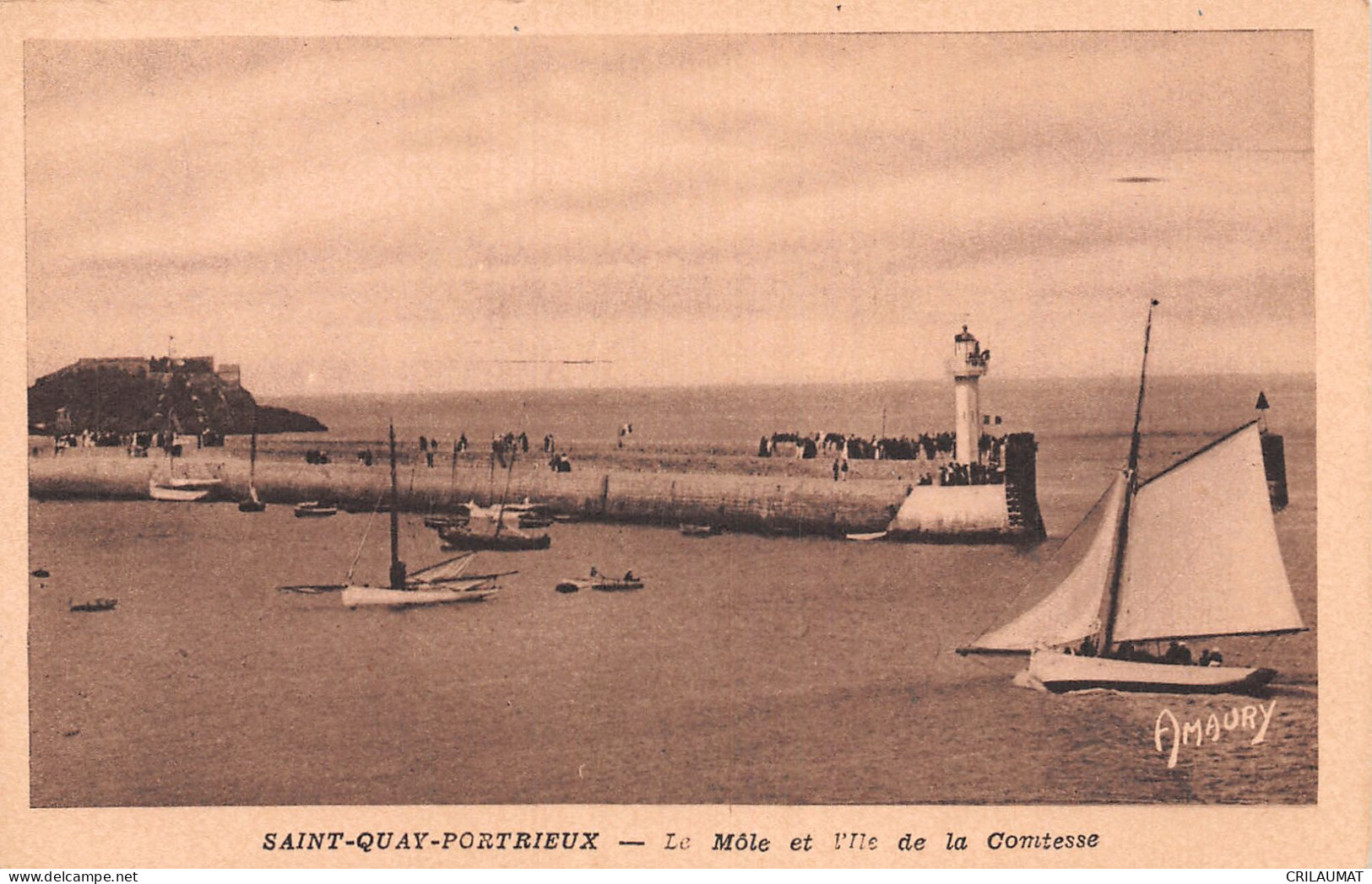 22-SAINT QUAY PORTRIEUX-N°T2940-C/0343 - Saint-Quay-Portrieux