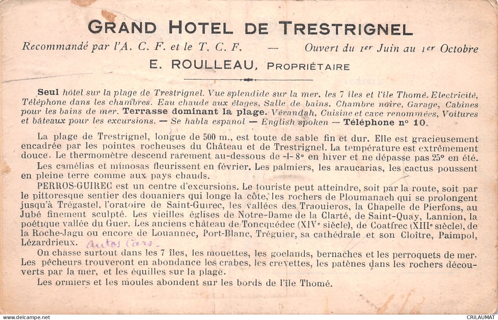 22-TRESTRIGNEL-N°T2940-E/0135 - Autres & Non Classés