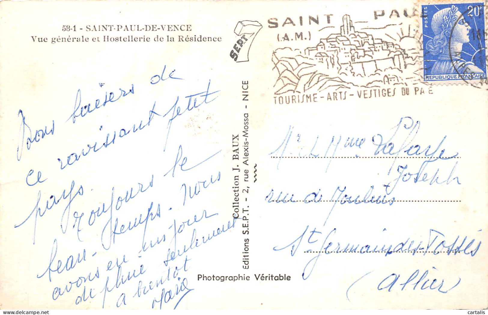 06-SAINT PAUL DE VENCE-N°3881-F/0273 - Saint-Paul