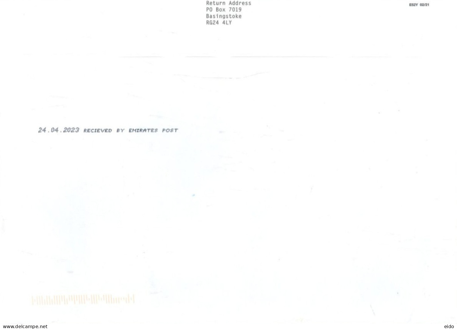 GREAT BRITAIN, 2023 - POSTAGE PAID COVER TO DUBAI. - Briefe U. Dokumente