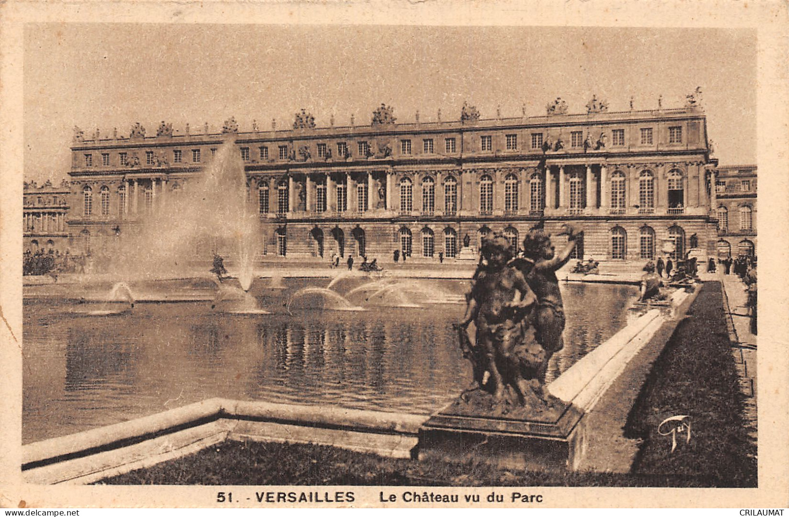 78-VERSAILLES LE PALAIS-N°T2940-H/0275 - Versailles (Château)
