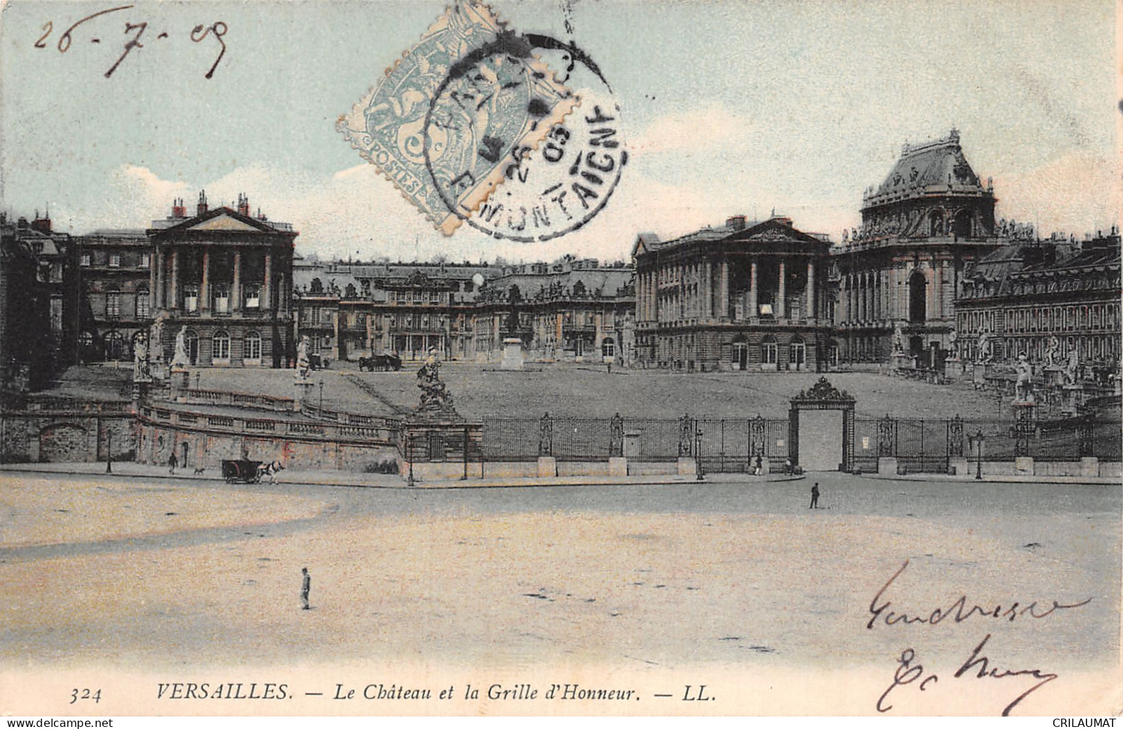 78-VERSAILLES LE PALAIS-N°T2940-G/0235 - Versailles (Château)