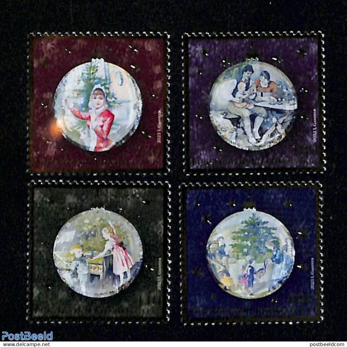 Liechtenstein 2023 Christmas 4v, Mint NH, Religion - Christmas - Unused Stamps