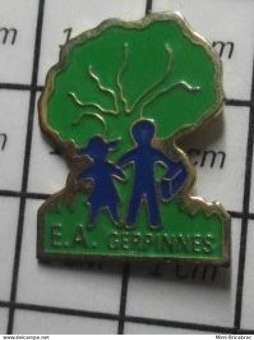 413i Pin's Pins / Beau Et Rare / ADMINISTRATIONS / E.A. GERPINNeS ECOLIERS ARBRE VERT - Administration