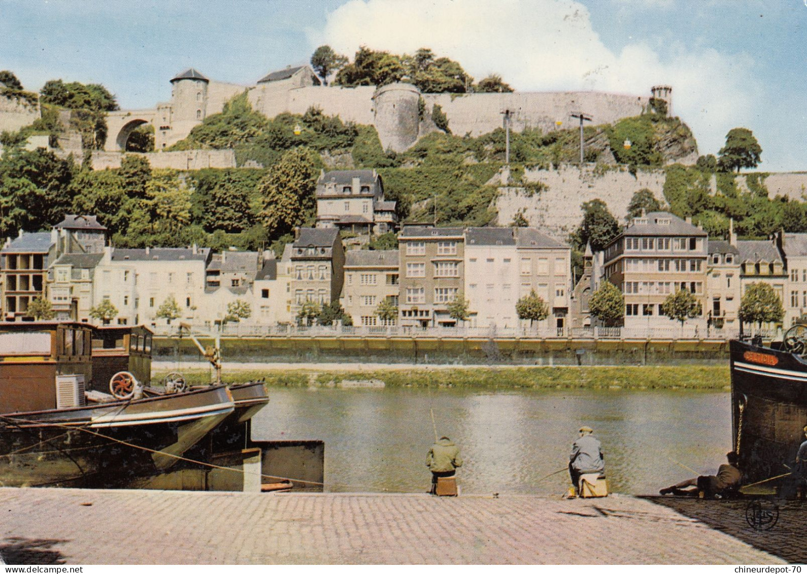 NAMUR   LA MEUSE ET LA CITADELLE - Namen