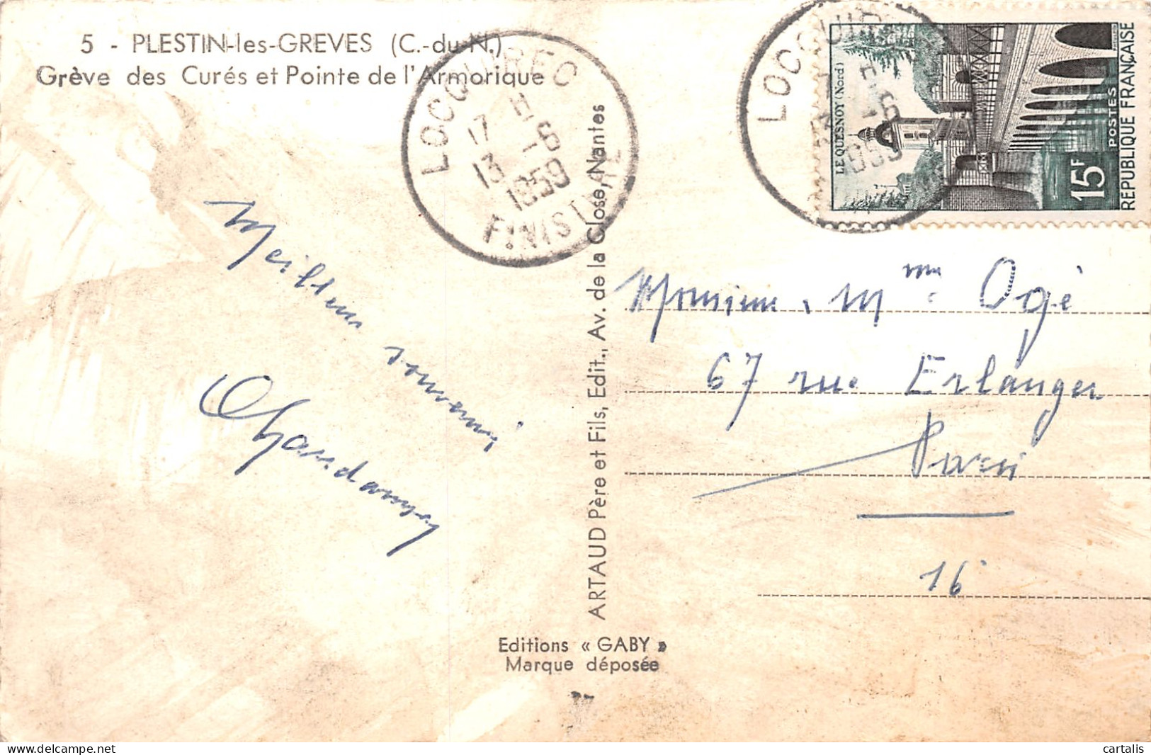 22-PLESTIN LES GREVES-N°3881-G/0217 - Plestin-les-Greves