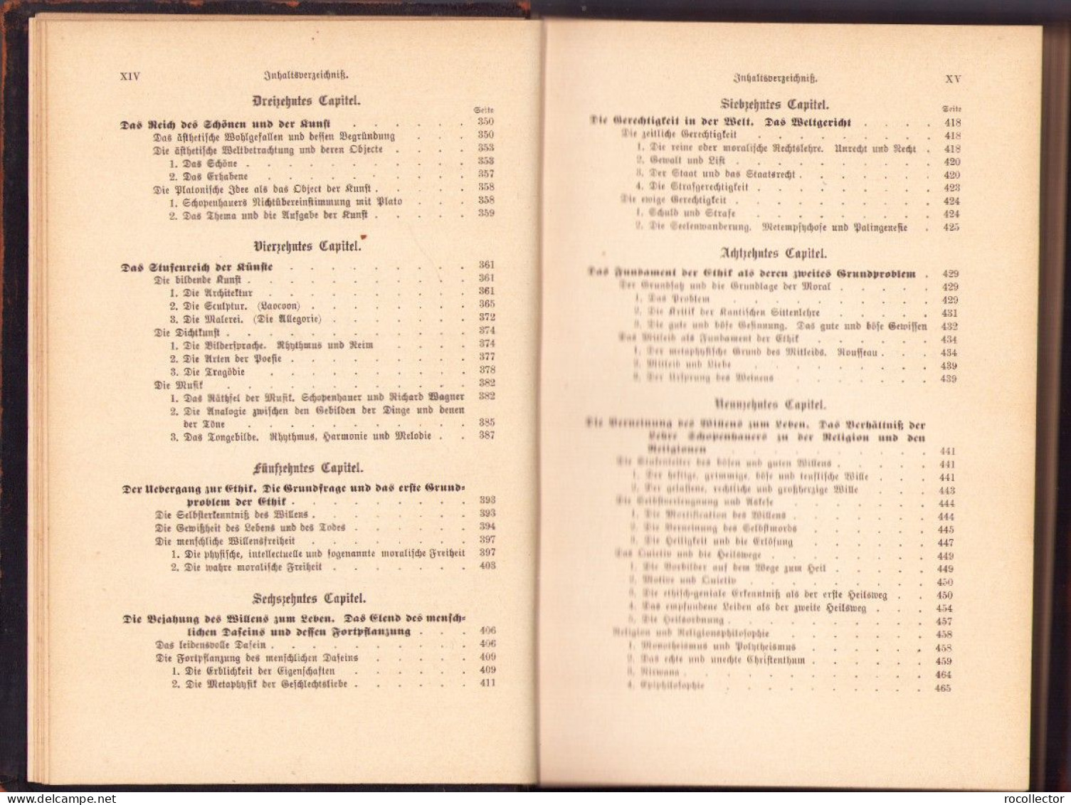 Schopenhauers Leben Werke und Lehre von Kuno Fischer 1898 C3862N