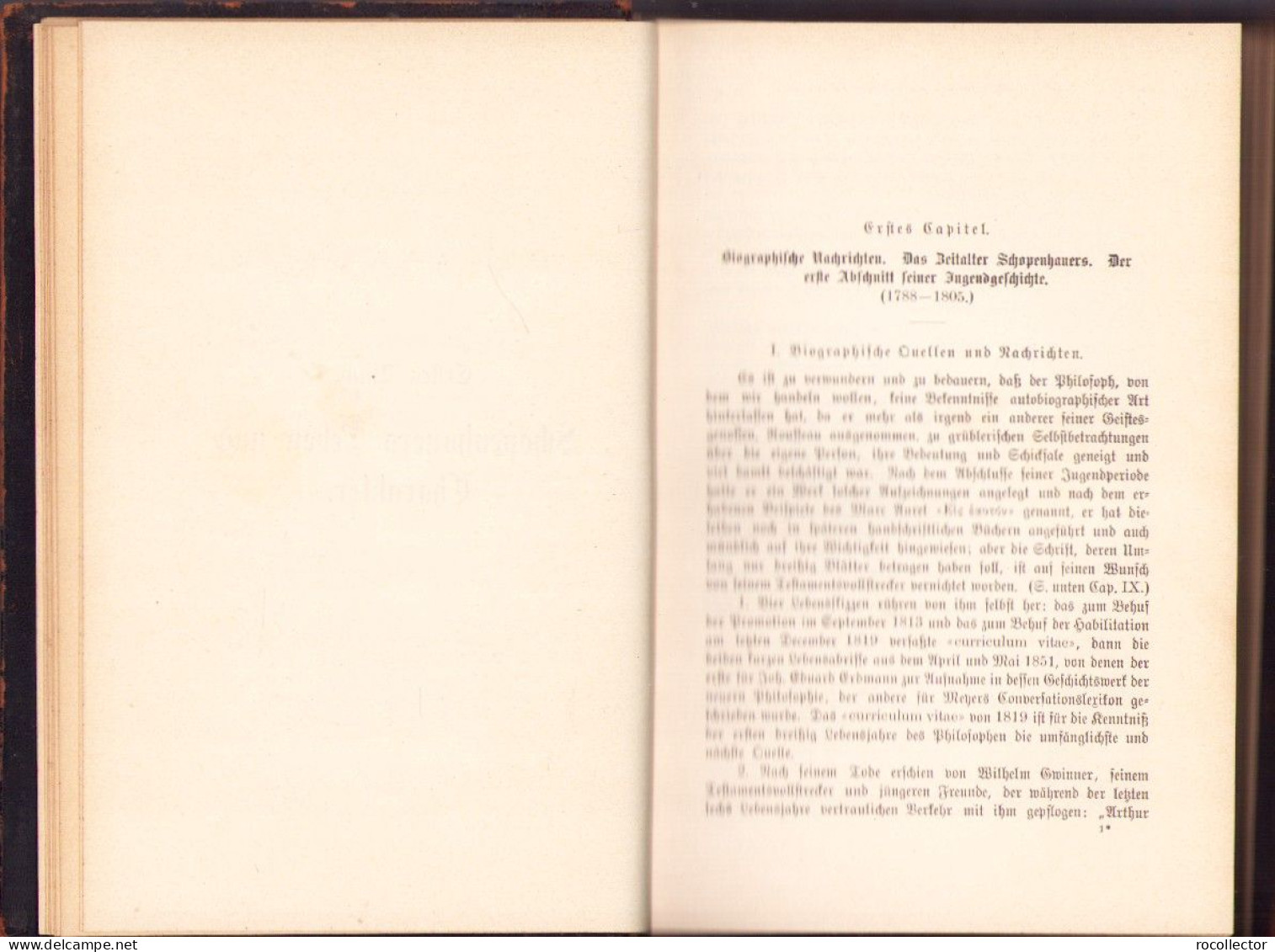 Schopenhauers Leben Werke und Lehre von Kuno Fischer 1898 C3862N