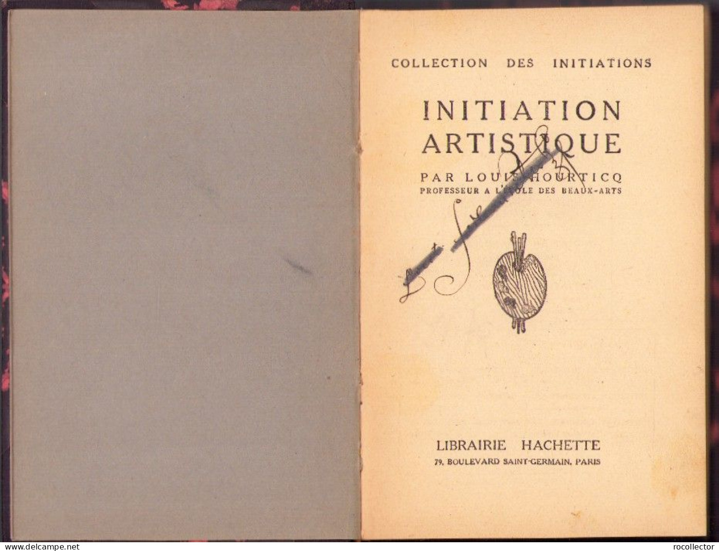 Initiation Artistique Par Louis Hourticq 1921 C3861N - Old Books