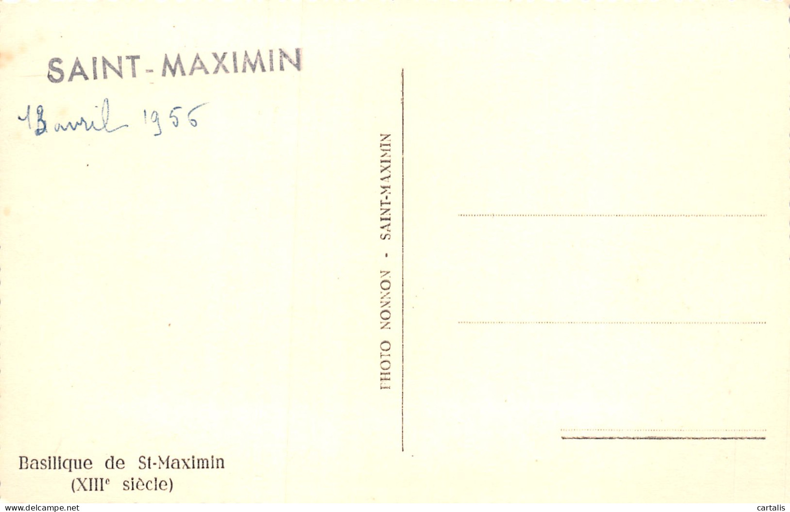 83-SAINT MAXIMIN-N°3882-H/0141 - Saint-Maximin-la-Sainte-Baume