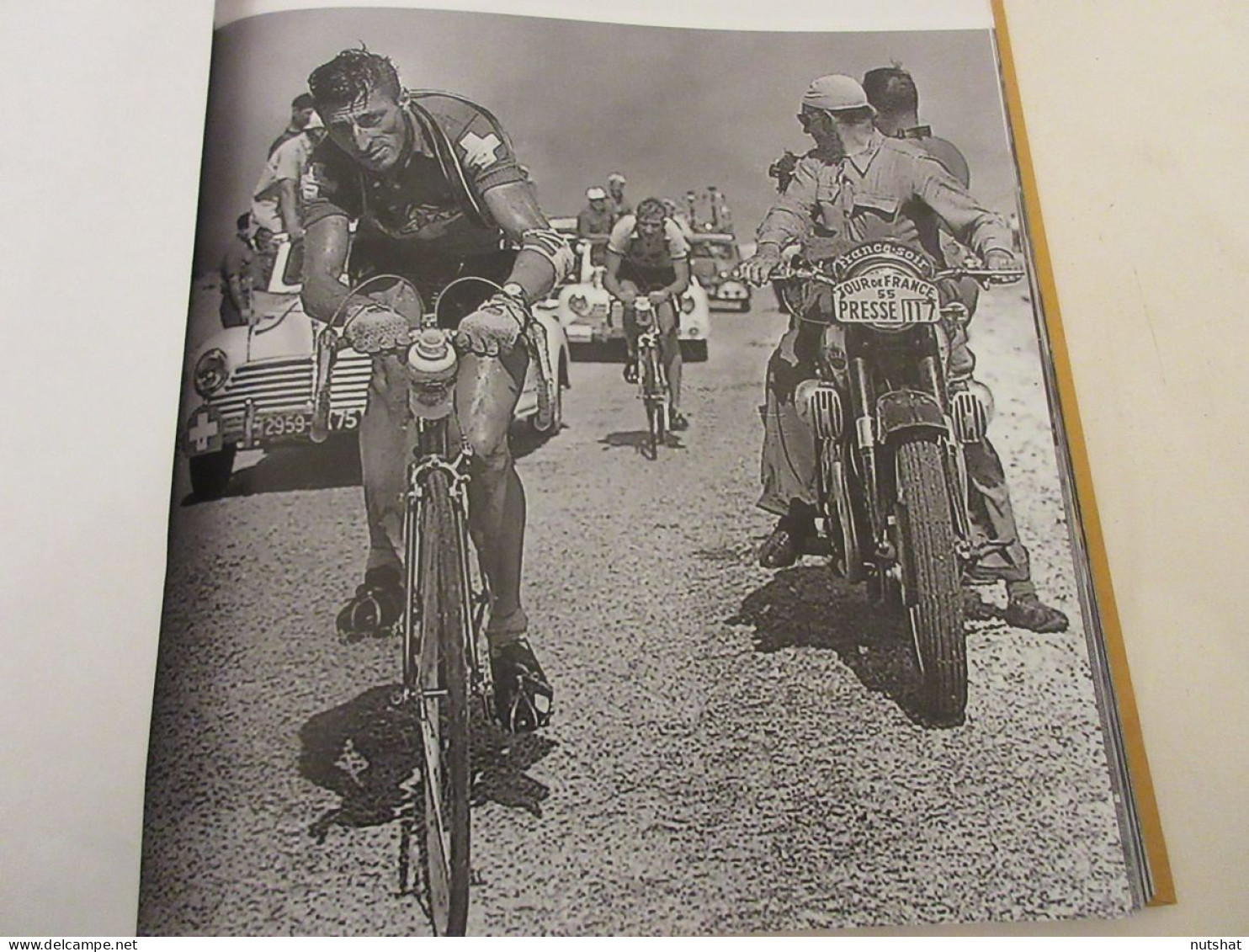 CYCLISME COUPURE LIVRE EC086 Ferdi KUBLER EQUIPE De SUISSE TOUR De FRANCE 1955 - Deportes