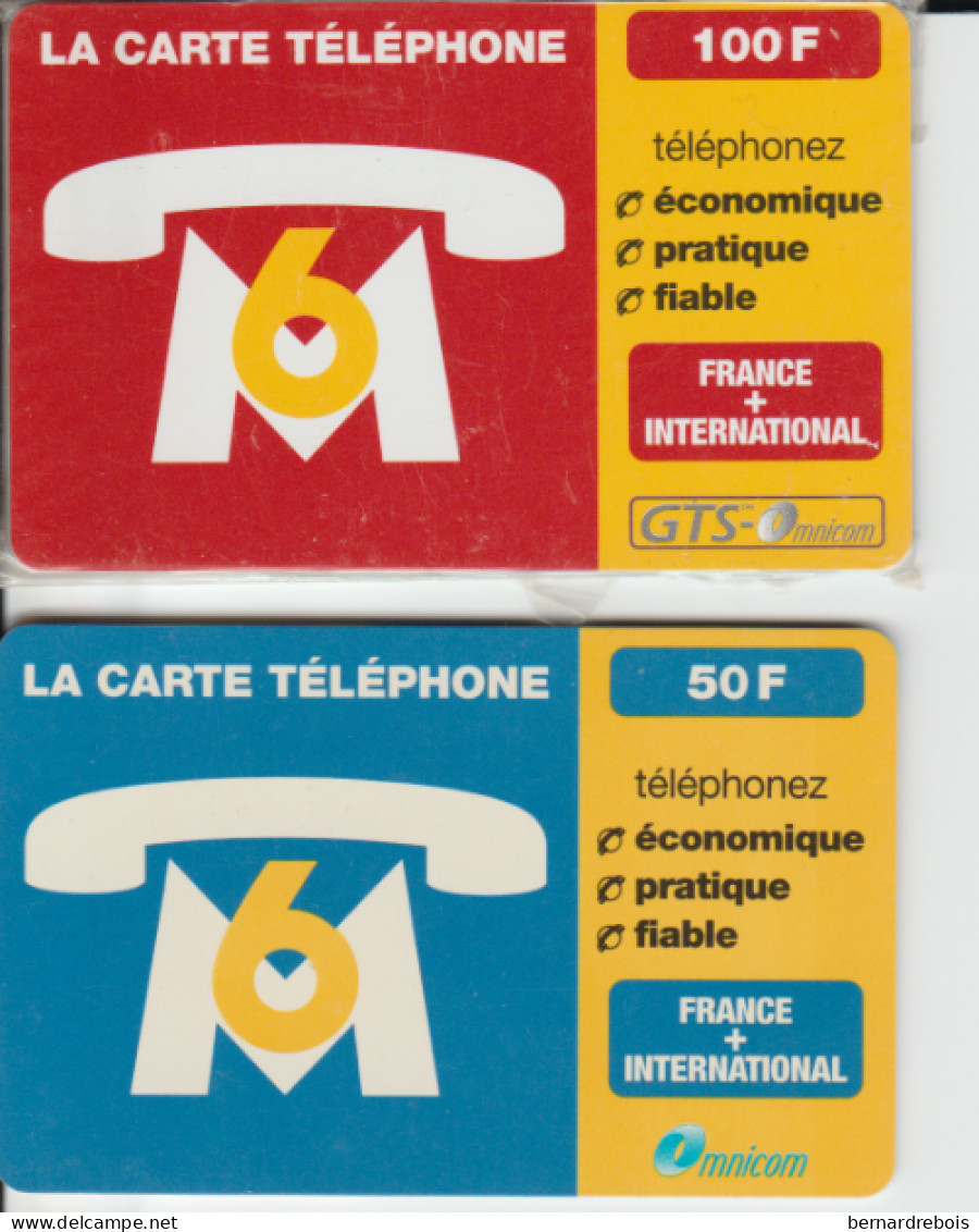 B09 - 2 CARTES OMNICOM Pour 1 Euro - Billetes FT