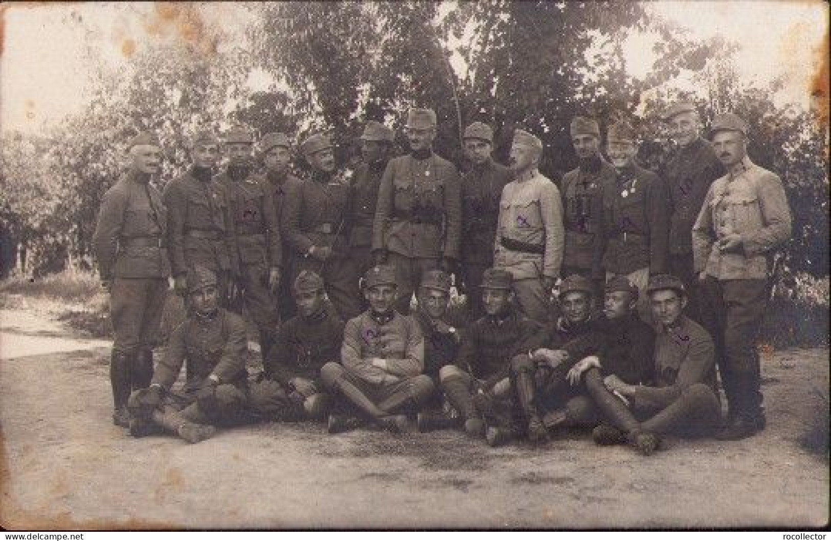 Photo Austro-Hungarian Officers WW1 P1741 - Guerre, Militaire