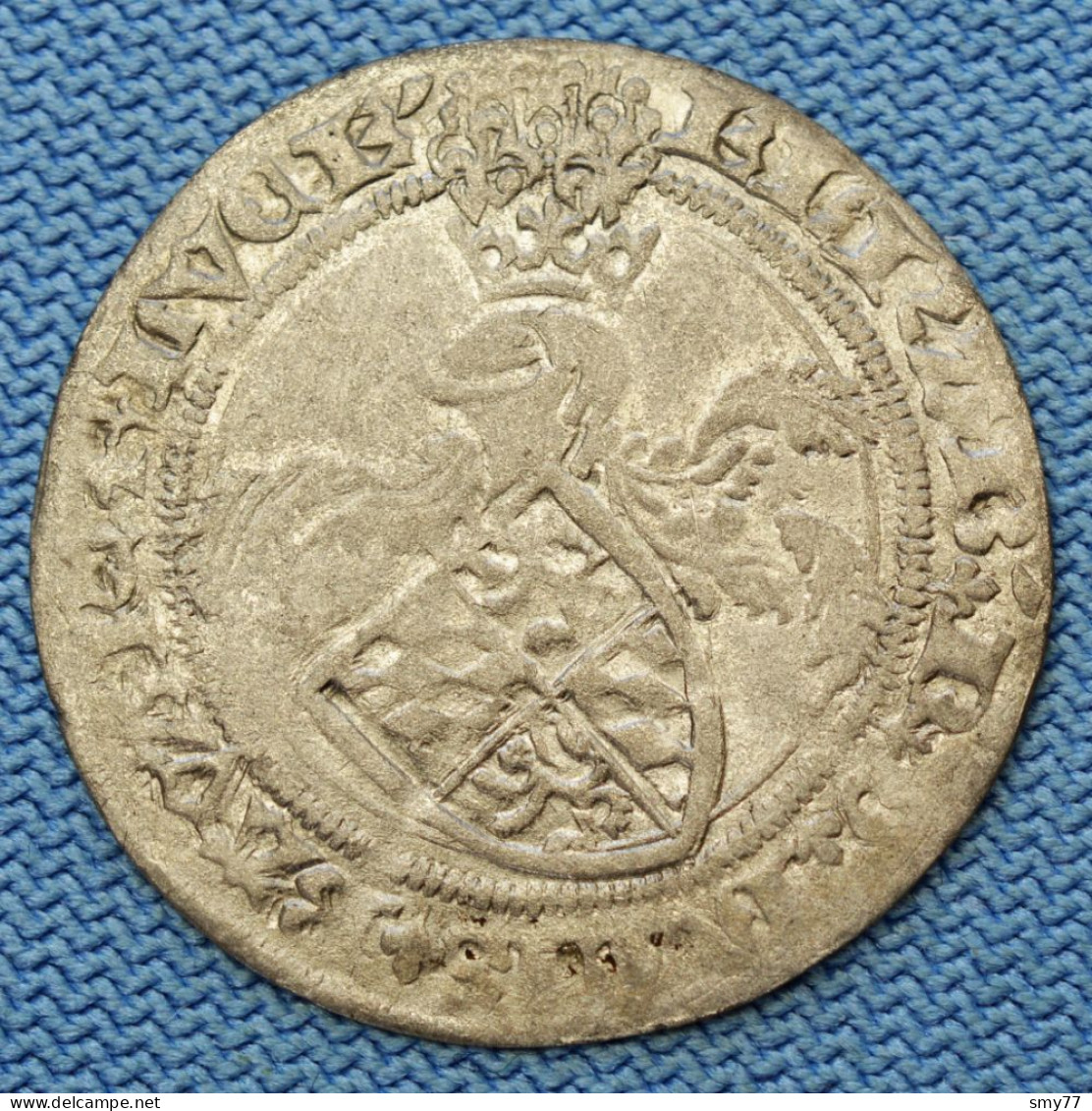 Duché De Luxembourg •  Gros 1425-1433 • Elisabeth De Görlitz  ►R◄ High Grade • Vve Jean De Bavière • Luxemburg • [24-488 - Luxemburgo