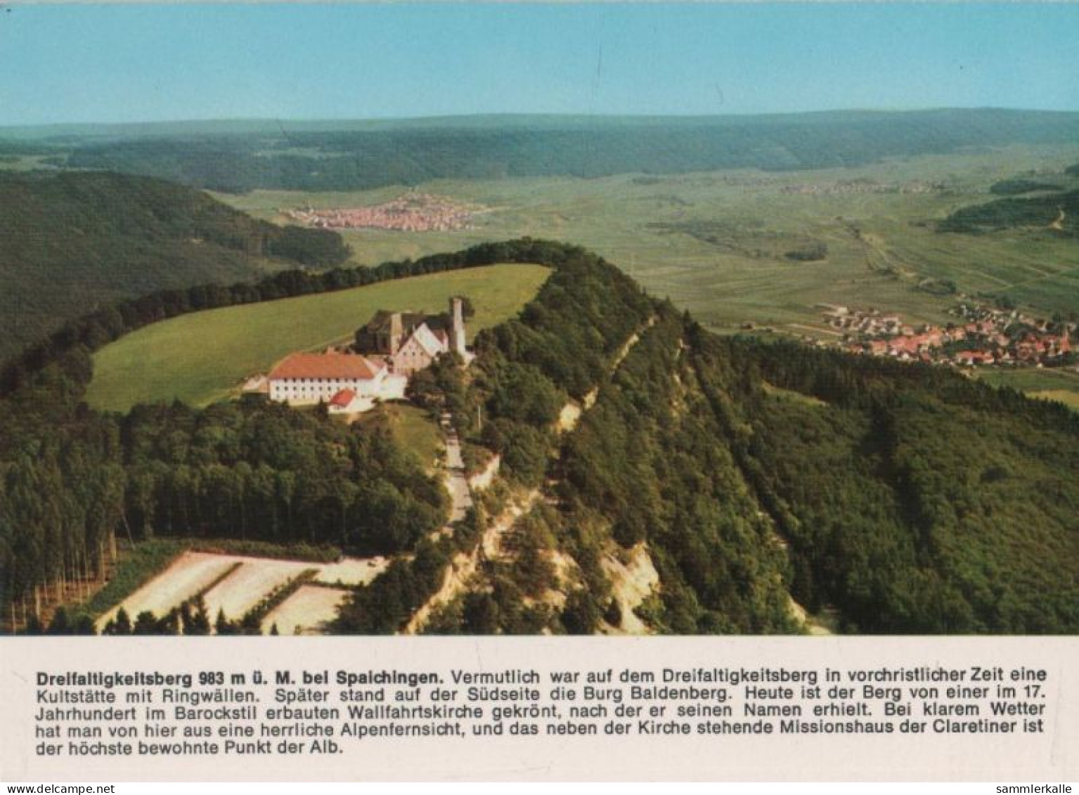 92201 - Spaichingen - Claretiner Missionshaus, Luftbild - Ca. 1980 - Tuttlingen