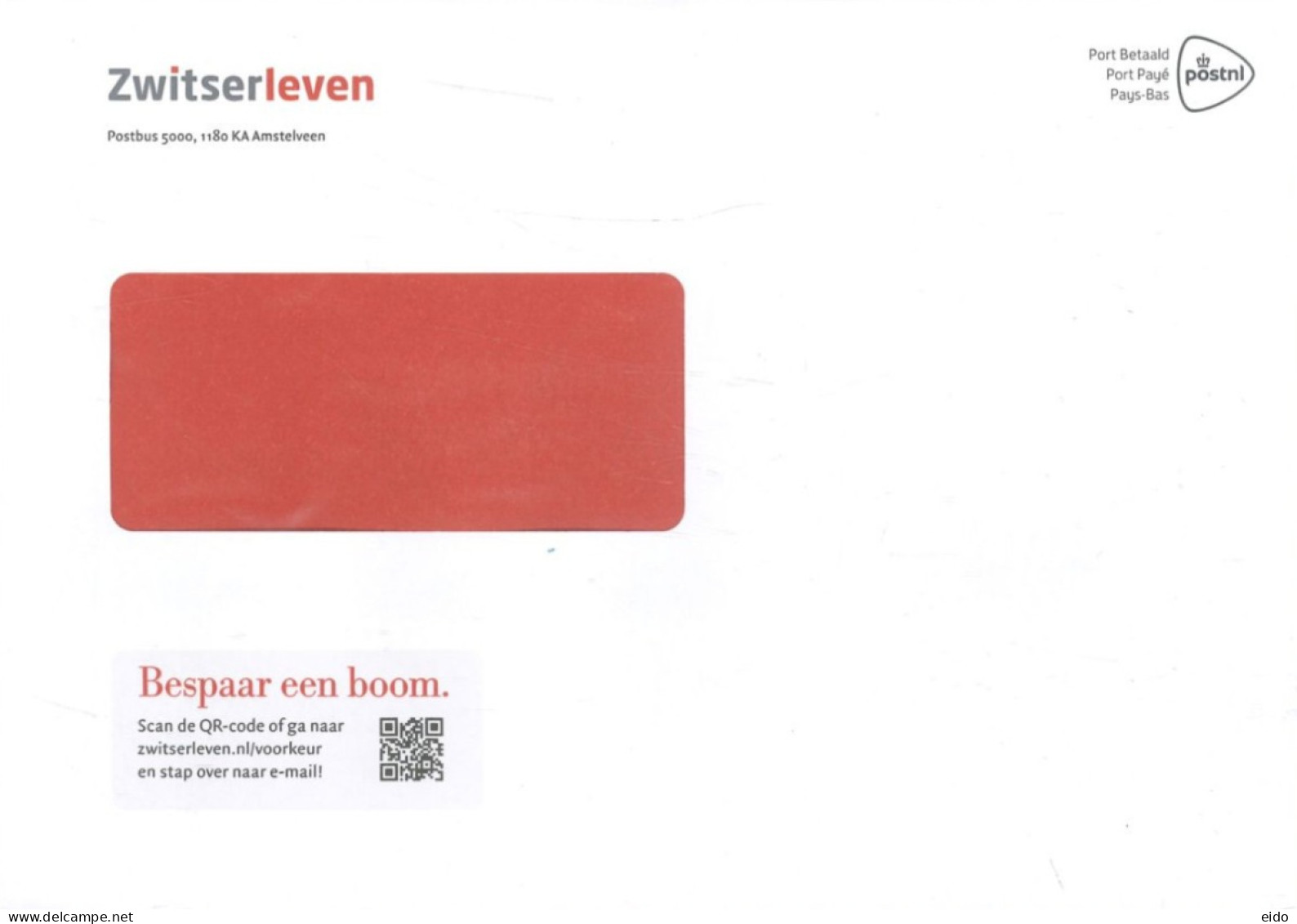 NETHERLANDS, 2023 - POSTAGE PAID COVER TO DUBAI. - Lettres & Documents
