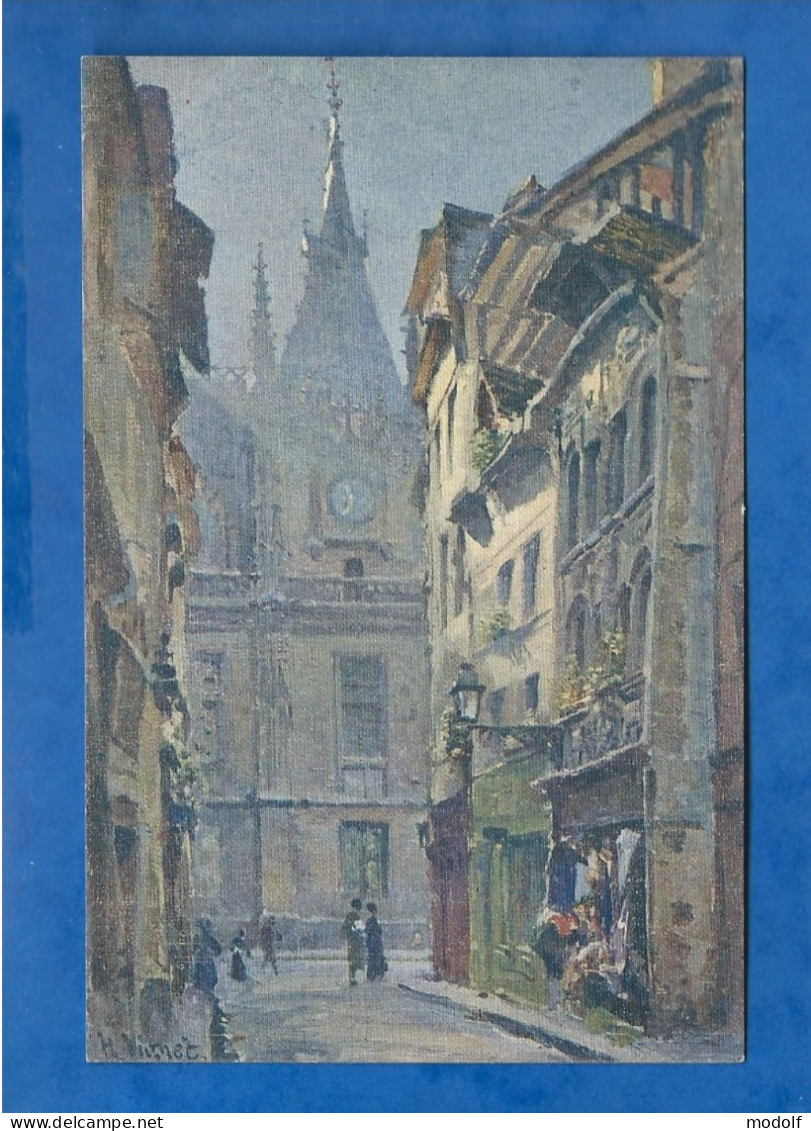 CPA - 76 - Rouen Pittoresque - Rue Percière - Illustration De H. Vignet - Non Circulée - Rouen