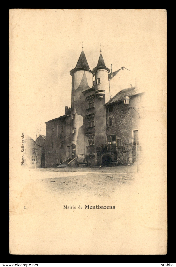 12 - MONTBAZENS - MAIRIE - Montbazens