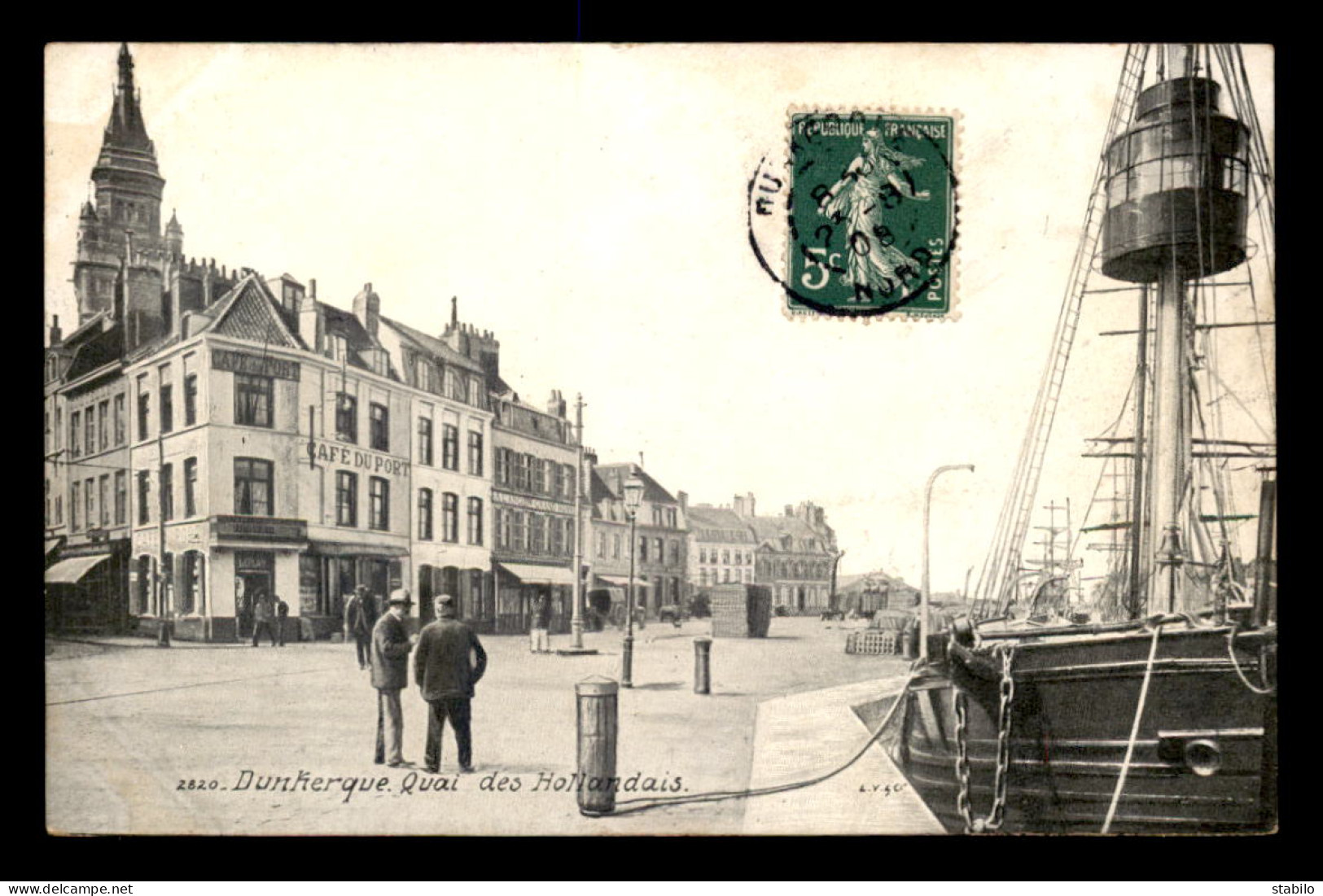 59 - DUNKERQUE - QUAI DES HOLLANDAIS - BATEAU-PHARE - AQUA-PHOTO - Dunkerque