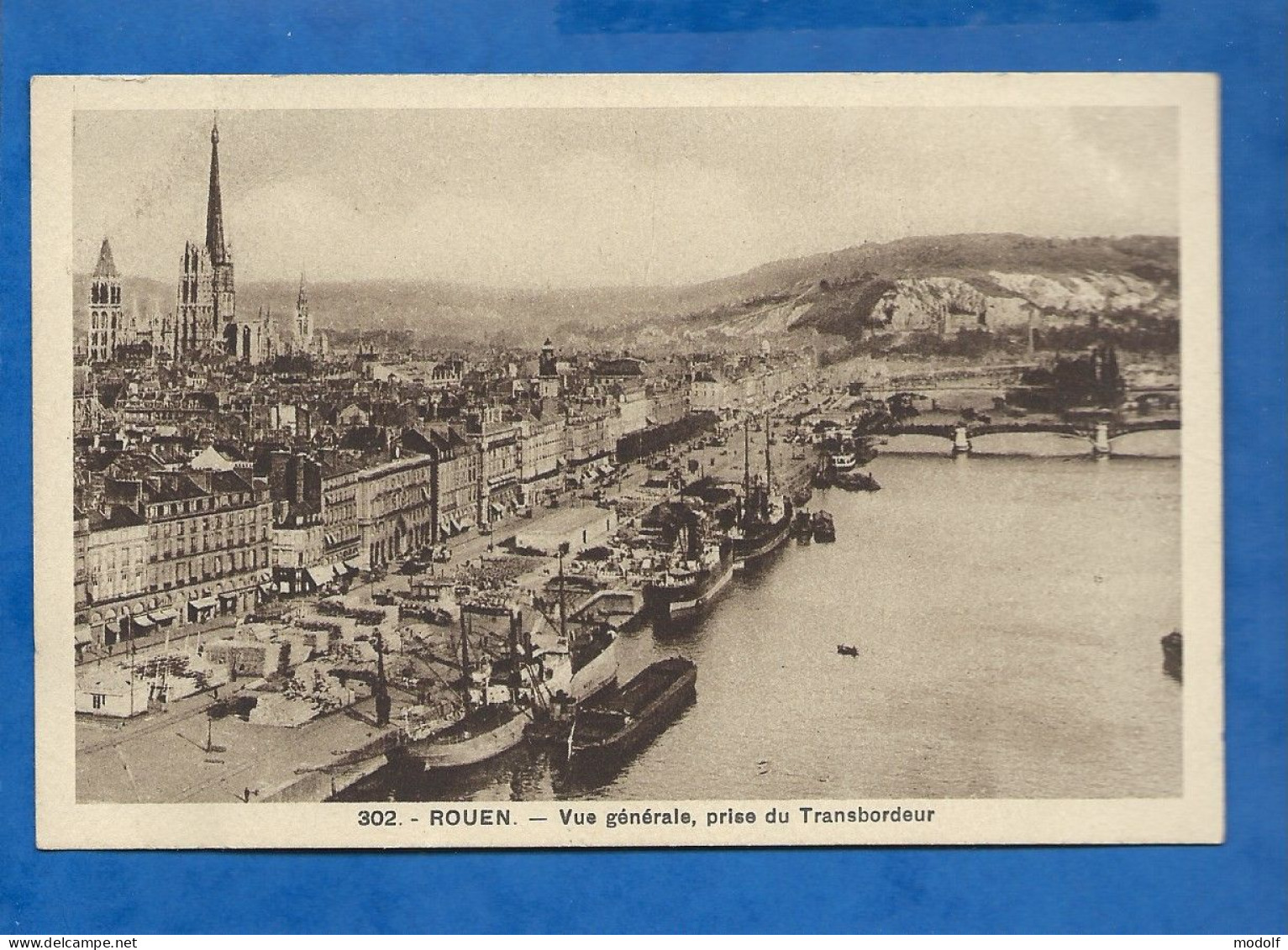 CPA - 76 - Rouen - Vue Générale Prise Du Transbordeur - Non Circulée - Rouen